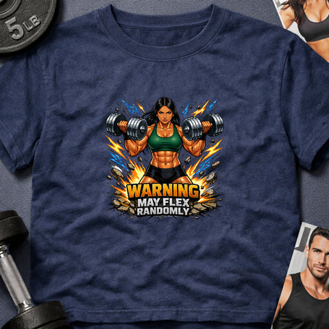 **“Warning May Flex Randomly” – Native American Female Dumbbells Edition**