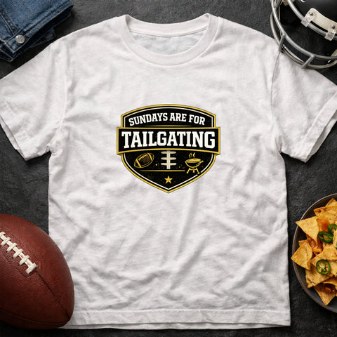 **“Sundays Are For Tailgating” – Funny Tailgate & Football T‑Shirt**
