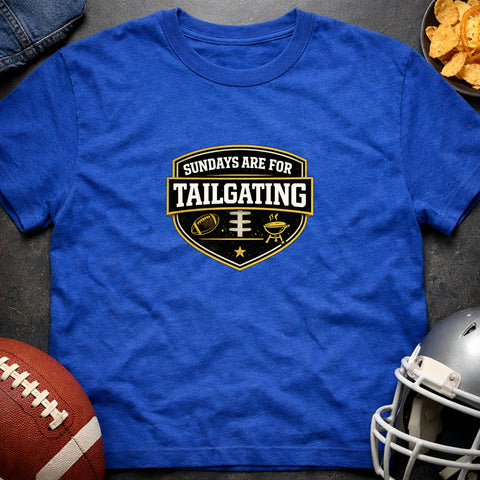 **“Sundays Are For Tailgating” – Funny Tailgate & Football T‑Shirt**