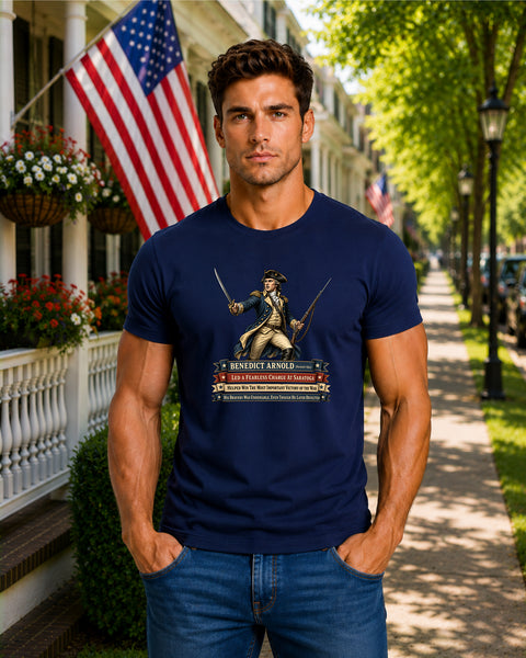# ⭐ **“Benedict Arnold – Saratoga Charge” – America‑250 Edition | Unisex**