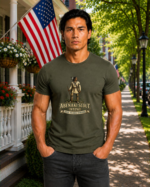 # ⭐ **“Abenaki Scout – 1776” – America‑250 Edition | Unisex**