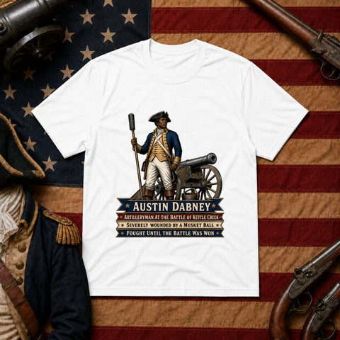 # ⭐ **“Austin Dabney – Battle of Kettle Creek” – America‑250 Edition | Unisex**