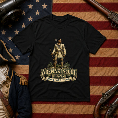 # ⭐ **“Abenaki Scout – 1776” – America‑250 Edition | Unisex**