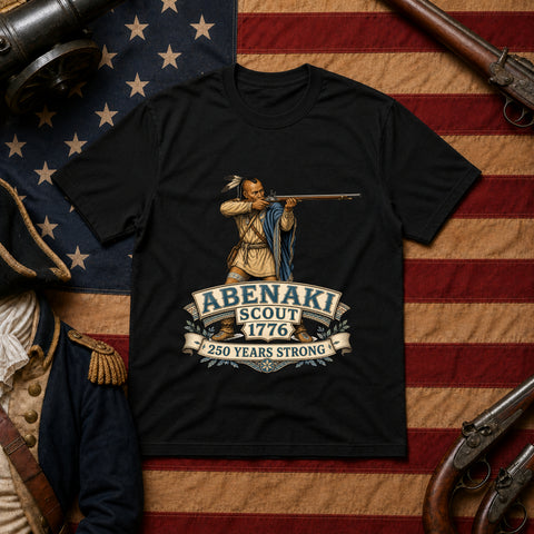 # ⭐ **“Abenaki Scout – 1776” – America‑250 Edition | Unisex**