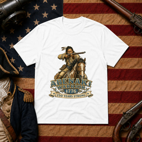 # ⭐ **Abenaki Warrior – 1776 – 250 Years Strong | Unisex**