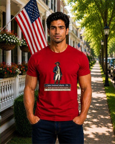 # ⭐ **“James Armistead Lafayette – 1781” – America‑250 Edition | Unisex**