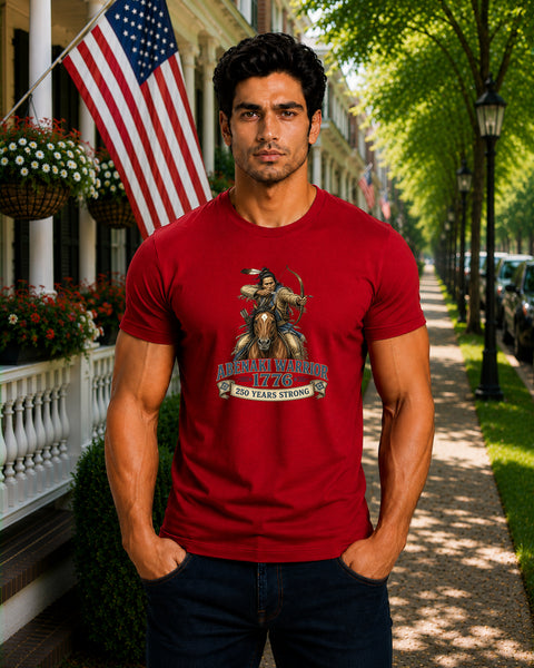 # ⭐ **Abenaki Warrior – 1776 – 250 Years Strong | Unisex**