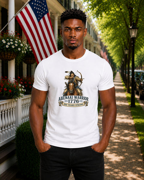 # ⭐ **Abenaki Warrior – 1776 – 250 Years Strong | Unisex**