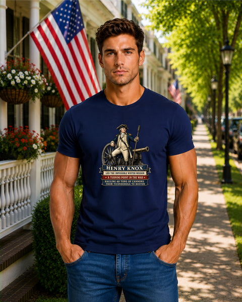 # ⭐ **“Henry Knox – Artillery to Boston” – America‑250 Edition | Unisex**