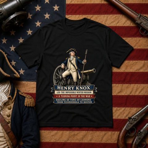 # ⭐ **“Henry Knox – Artillery to Boston” – America‑250 Edition | Unisex**