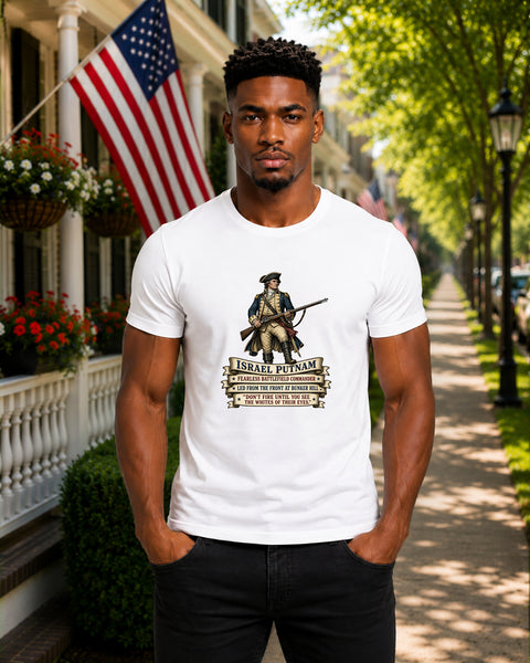 # ⭐ **“Israel Putnam – Bunker Hill Commander” – America‑250 Edition | Unisex**