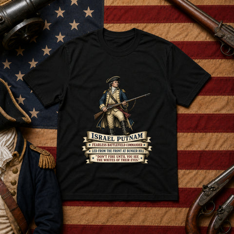 # ⭐ **“Israel Putnam – Bunker Hill Commander” – America‑250 Edition | Unisex**