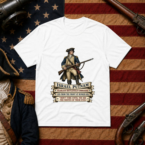 # ⭐ **“Israel Putnam – Bunker Hill Commander” – America‑250 Edition | Unisex**