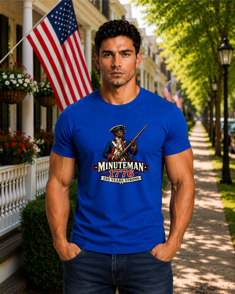 # ⭐ **“Minuteman 1776 – 250 Years Strong” – America‑250 Edition | Unisex**