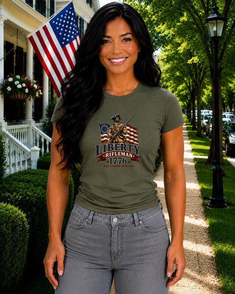 # ⭐ **Liberty Rifleman – 1776” – America‑250 Edition | Unisex**