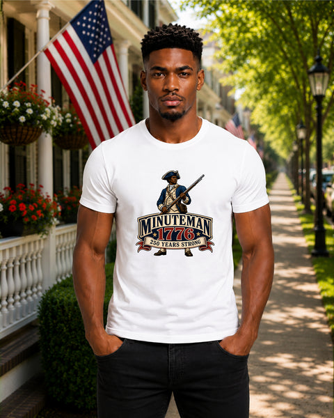 # ⭐ **“Minuteman 1776 – 250 Years Strong” – America‑250 Edition | Unisex**
