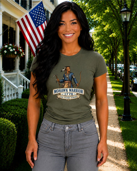 # ⭐ **“Mohawk Warrior – 1776” – America‑250 Edition | Unisex**