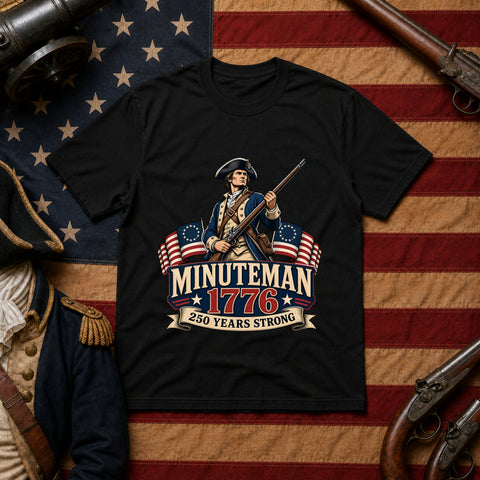 # ⭐ **Minuteman – 1776” – America‑250 Edition | Unisex**