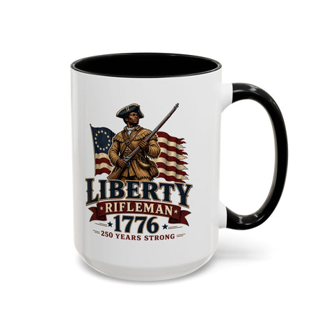 Liberty Rifleman 1776 Coffee Mug — 250th Anniversary Edition