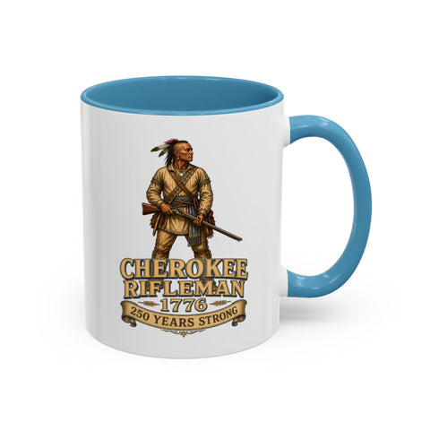 Cherokee Rifleman Coffee Mug – 1776 Heritage Design