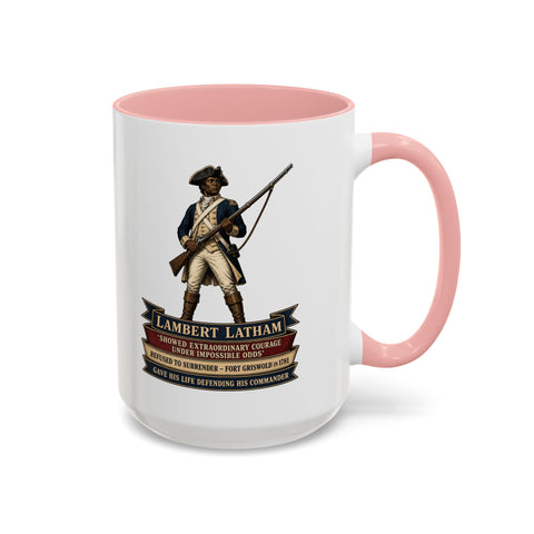 Lambert Latham Revolutionary Soldier Coffee Mug — Extraordinary Courage Against Impossible Odds