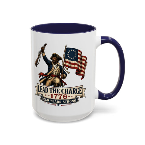 Lead the Charge 1776 Coffee Mug — Patriotic Revolutionary War