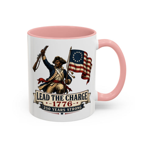 Lead the Charge 1776 Coffee Mug — Patriotic Revolutionary War