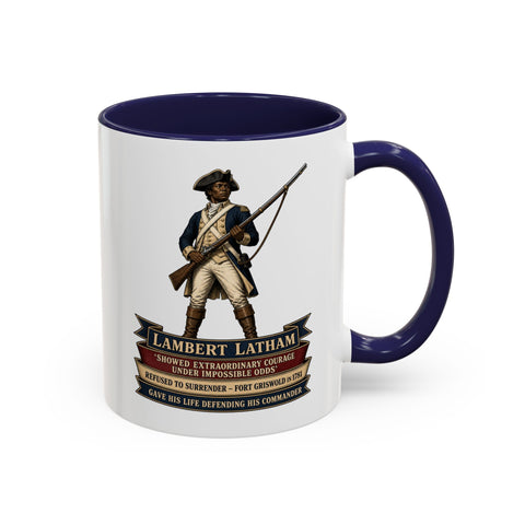 Lambert Latham Revolutionary Soldier Coffee Mug — Extraordinary Courage Against Impossible Odds