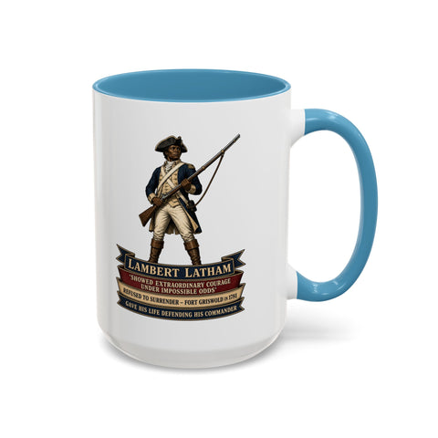 Lambert Latham Revolutionary Soldier Coffee Mug — Extraordinary Courage Against Impossible Odds