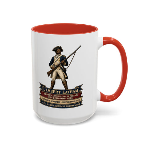 Lambert Latham Revolutionary Soldier Coffee Mug — Extraordinary Courage Against Impossible Odds