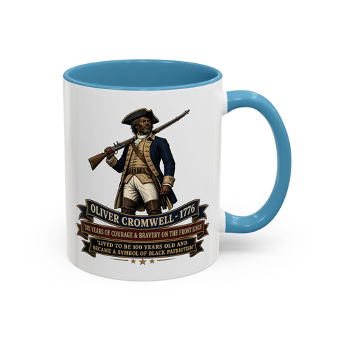 Oliver Cromwell 1776 Coffee Mug — 6 Years Of Courage & Bravery On The Front Lines