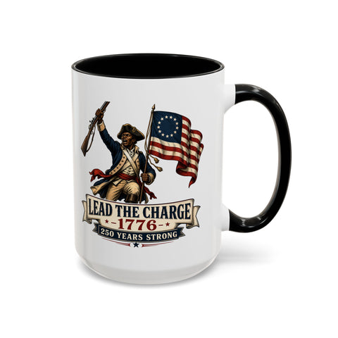 Lead the Charge 1776 Coffee Mug — Patriotic Revolutionary War
