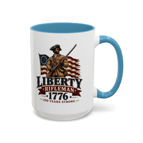 Liberty Rifleman 1776 Coffee Mug — 250th Anniversary Edition