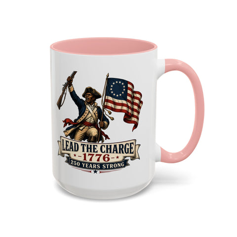 Lead the Charge 1776 Coffee Mug — Patriotic Revolutionary War