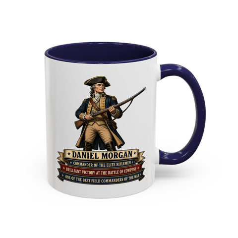 Daniel Morgan 1776 – Patriotic 250th Anniversary Coffee Mug