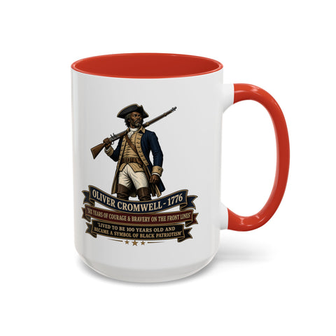Oliver Cromwell 1776 Coffee Mug — 6 Years Of Courage & Bravery On The Front Lines