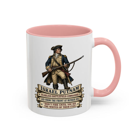 Israel Putnam Revolutionary Coffee Mug — Patriotic 250th Anniversary Coffee Mug