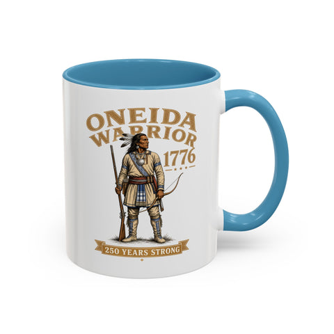 Oneida Warrior Coffee Mug – 1776 Heritage Design