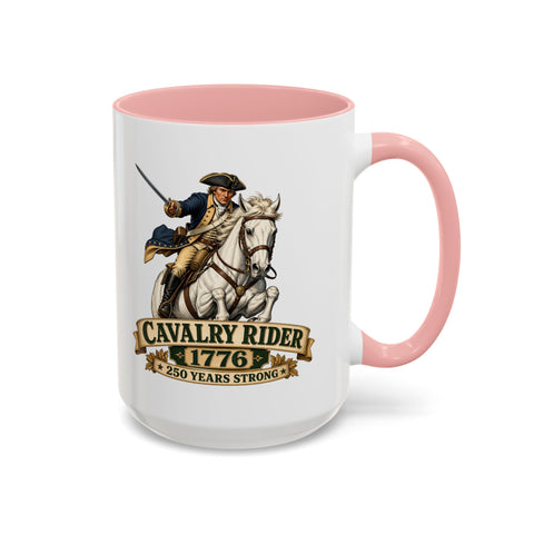 Cavalry Rider (White Horse) 1776 Mug – 250th Anniversary Edition - Laugh Suppy