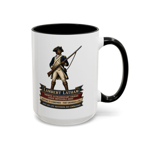 Lambert Latham Revolutionary Soldier Coffee Mug — Extraordinary Courage Against Impossible Odds