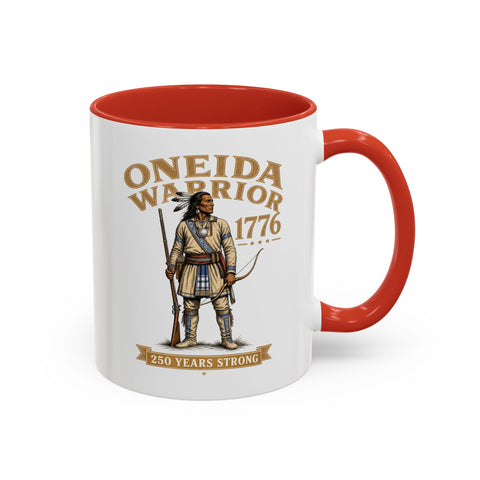 Oneida Warrior Coffee Mug – 1776 Heritage Design